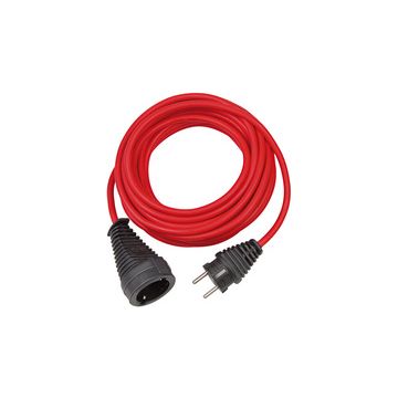 brennenstuhl Verlängerungskabel, Kunststoff, rot, 10 m