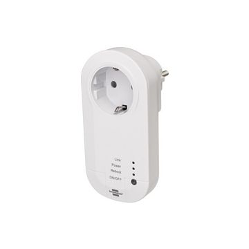 brennenstuhl WiFi Steckdose mit 433 MHz Sender WA 3600 LRF01