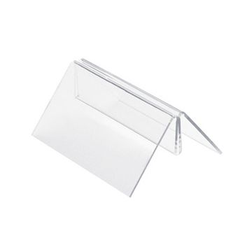 deflecto Support pour cartes et brochures, transparent