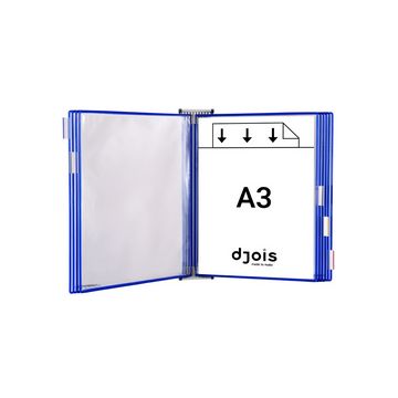 djois by tarifold Kit mural métal, A3, équipé