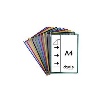 djois by tarifold Poche à pivot, A4, noir x10