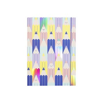 folia Carton à dessin HOTFOIL "COLOURFULL PENCILS", A3