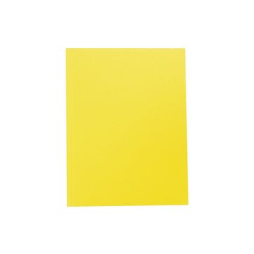 folia Carton à dessin, en carton, A4, jaune