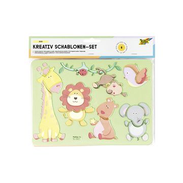 folia Pochoirs créatifs "Zoo"