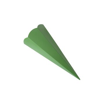 folia Schultüten-Zuschnitt, 6-eckig, 680 mm, grün