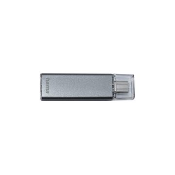 hama Clé USB 3.1 "Uni-C Classic", 64 GB, anthracite