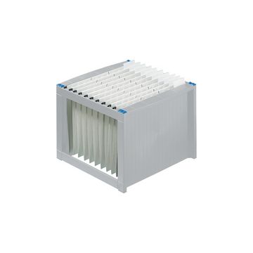 helit Bac pour dossiers suspendus "the rack", gris lumière