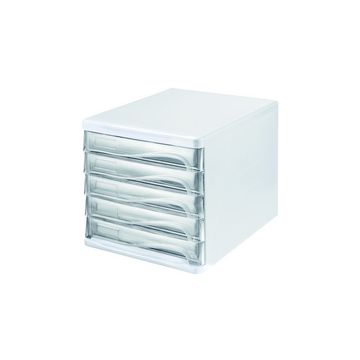 helit Module de classement "the wave", 5 tiroirs, blanc/