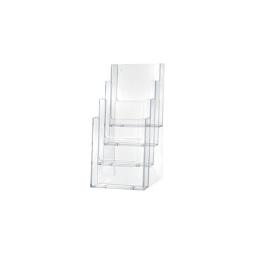 helit Porte-brochures de table "the helpdesk", transparent