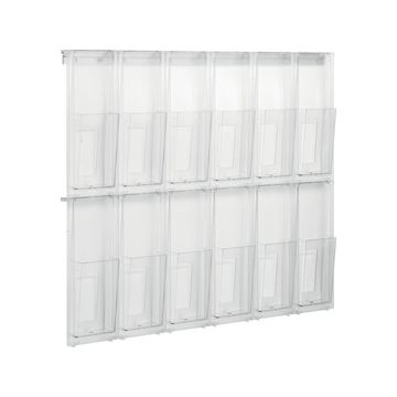 helit Porte-brochures mural "the placativ", transparent