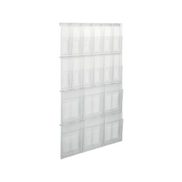 helit Porte-brochures mural "the placativ", transparent