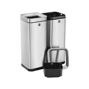 helit Poubelle de tri sélectif "the twin bin", 2 x 30 litres