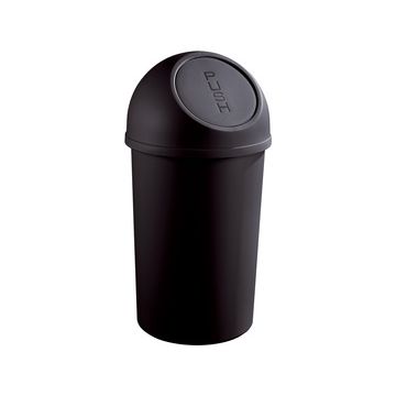 helit Poubelle "the flip", 45 litres, noir