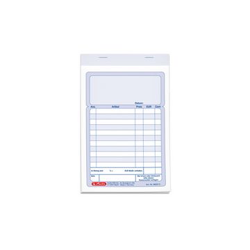 herlitz Bloc de formulaires "bloc de facture", A6, 2 x 50