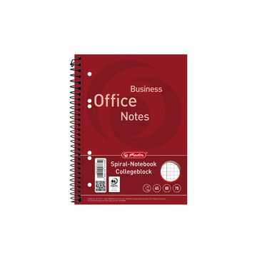 herlitz Cahier "Business Office Notes", A5, quadrillé