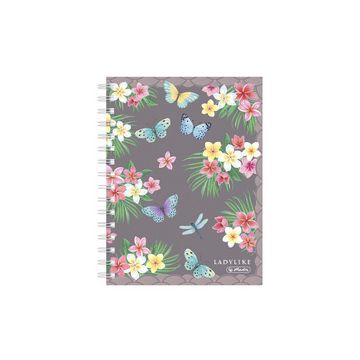 herlitz Carnet à spirales Ladylike "Butterflies", A5