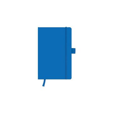 herlitz Carnet my.book classic A5, quadrillé,192 pages, bleu