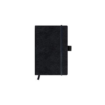 herlitz Carnet my.book classic A5, quadrillé,192 pages, noir