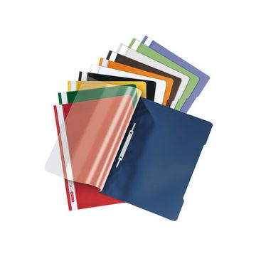 herlitz Chemise à lamelle "Quality", A4, film PP, blanc