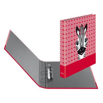 herlitz Classeur à anneaux maX.file "Cute Animals Zebra", A4