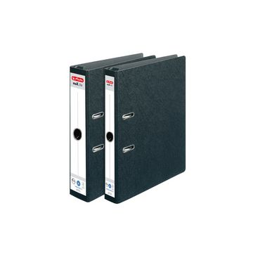 herlitz Classeur suspendu maX.file, dos: 70 mm,noir