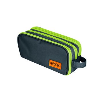 herlitz Doppel-Schlamper-Etui Neon uni oak/kiwi