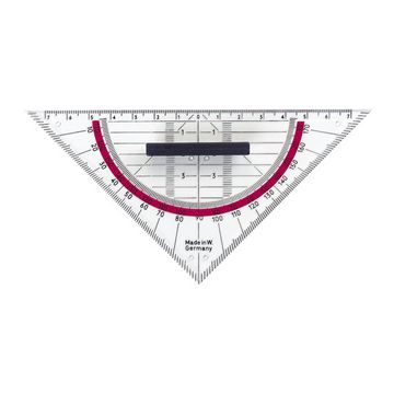 herlitz Equerre géométrique, hypoténuse: 160 mm, avec