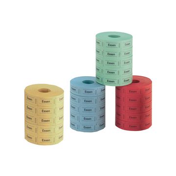 herlitz Essenmarken, 30 x 55 mm, 1.000 Abriss je Rolle
