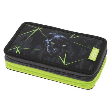 herlitz Etui scolaire double "Wild Life", 23 pièces