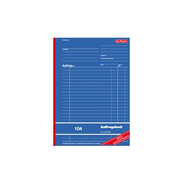 herlitz Formularbuch "Auftrag 104", DIN A4, 2 x 40 Blatt