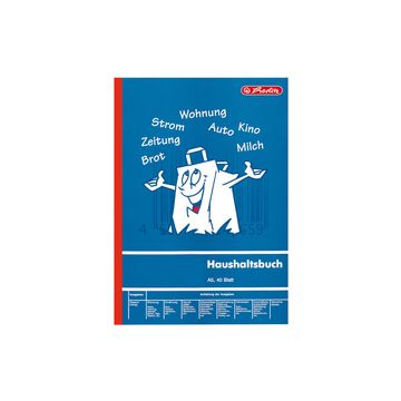 herlitz Formularbuch "Haushaltsbuch", DIN A5, 40 Blatt