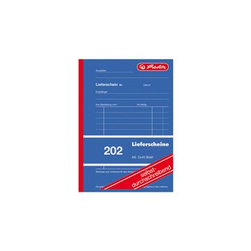 herlitz Formularbuch "Liefer-/Empfangsschein 205", DIN A5