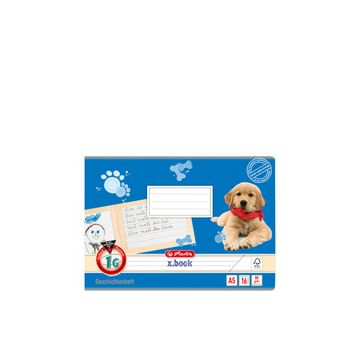 herlitz Geschichtenheft x.book, DIN A5 quer, Lineatur 1G