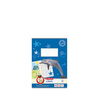 herlitz Geschichtenheft x.book, DIN A5, Lineatur 2G