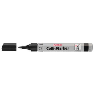 herlitz Marqueur permanent "Collimarker", pointe ogive, noir