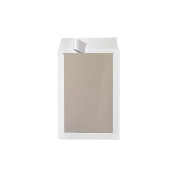 herlitz Pochette d'expédition avec dos en carton B4, blanc