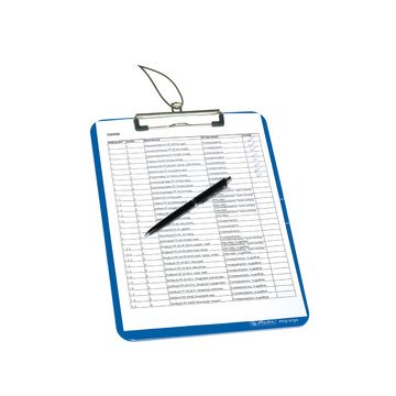 herlitz Porte-bloc easy orga to go, A4, bleu opaque