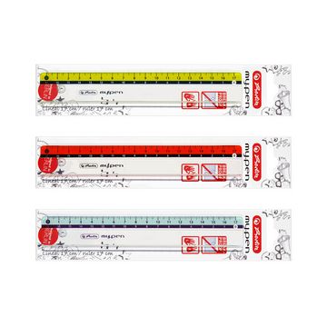 herlitz Règle plate my.pen, longueur: 170 mm, plastique