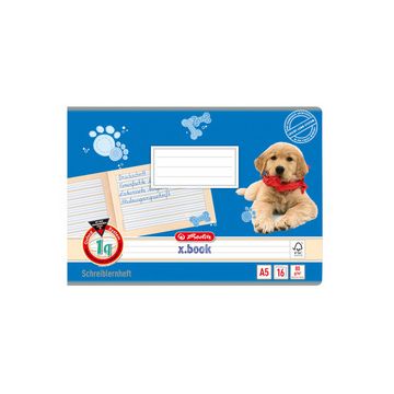 herlitz Schreiblernheft x.book, DIN A5 quer, Lineatur 1q