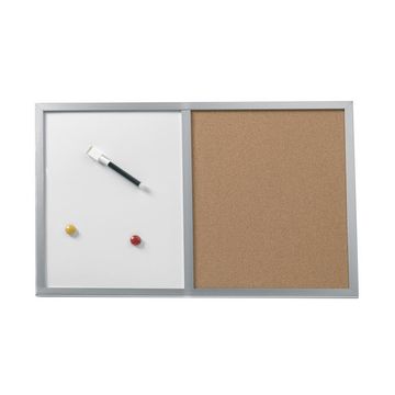 herlitz Tableau mixte, (L)600 x (l)400 mm, cadre en bois