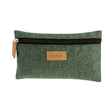 herlitz Trousse plate GREENline, vert chiné