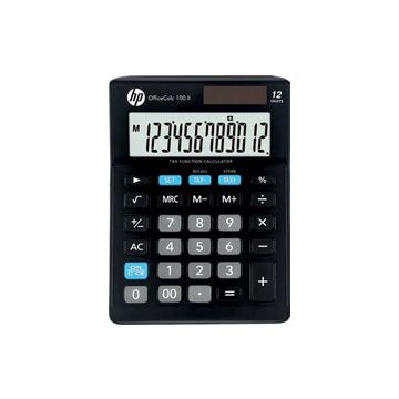 hp Calculatrice de bureau "OfficeCalc 100 II", noir