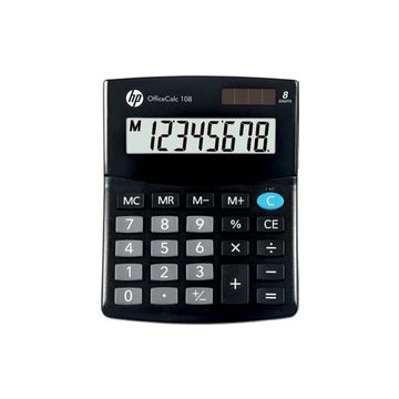 hp Calculatrice de bureau "OfficeCalc 108", noir