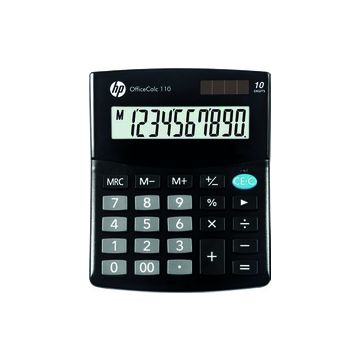 hp Calculatrice de bureau "OfficeCalc 110", noir