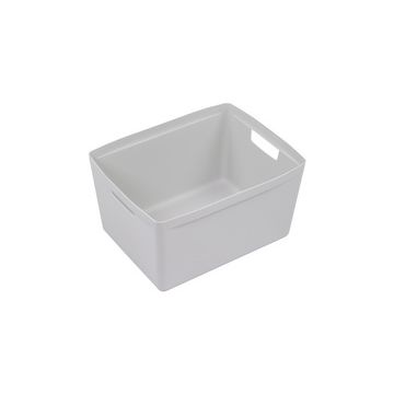 kangaro Boîte de rangement, PP, 20 litres, gris