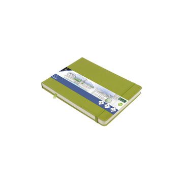 kangaro Cahier de croquis, 160 pages, A5 paysage, lime green