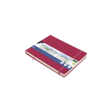 kangaro Cahier de croquis, 160 pages, A5 paysage, ruby