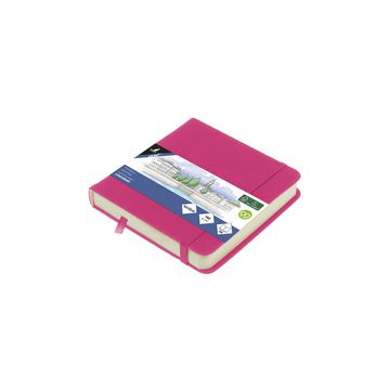 kangaro Carnet de croquis, 160 pages, 120x120 mm, hot pink