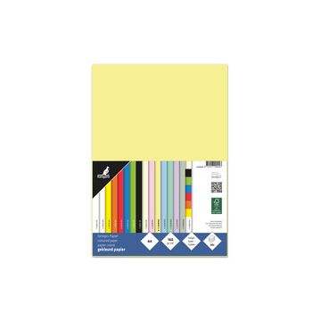 kangaro Multifunktionspapier, DIN A4, 160 g/qm, pastellgelb