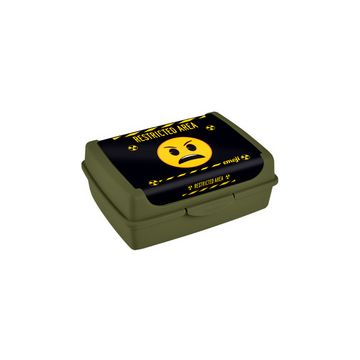 keeeper Boîte à goûter "carla midi emoji danger", olive